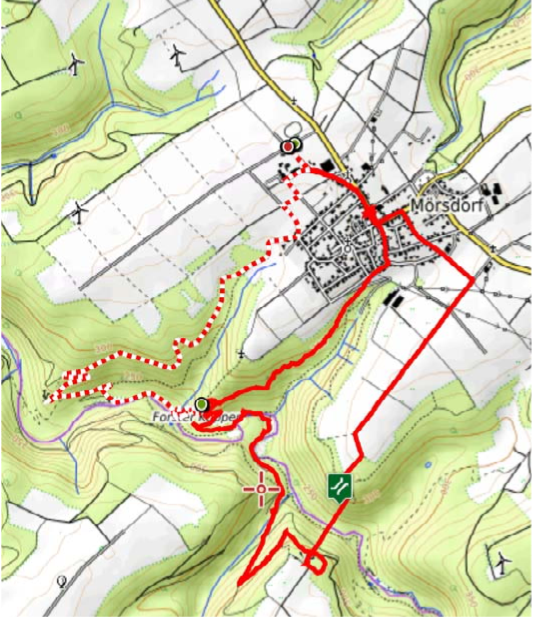 Karte Geierlay-Runde
